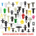 Car clip 100pcs hybrid clip plastic clip mixed car clip rivet fender fixing screw