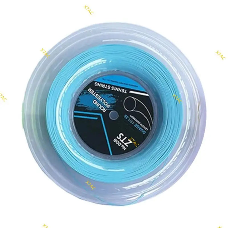 X7AC High Quality Polyester Tennis String Durability Smooth Round Tennis Strings for Improved Ball Speed and Spin