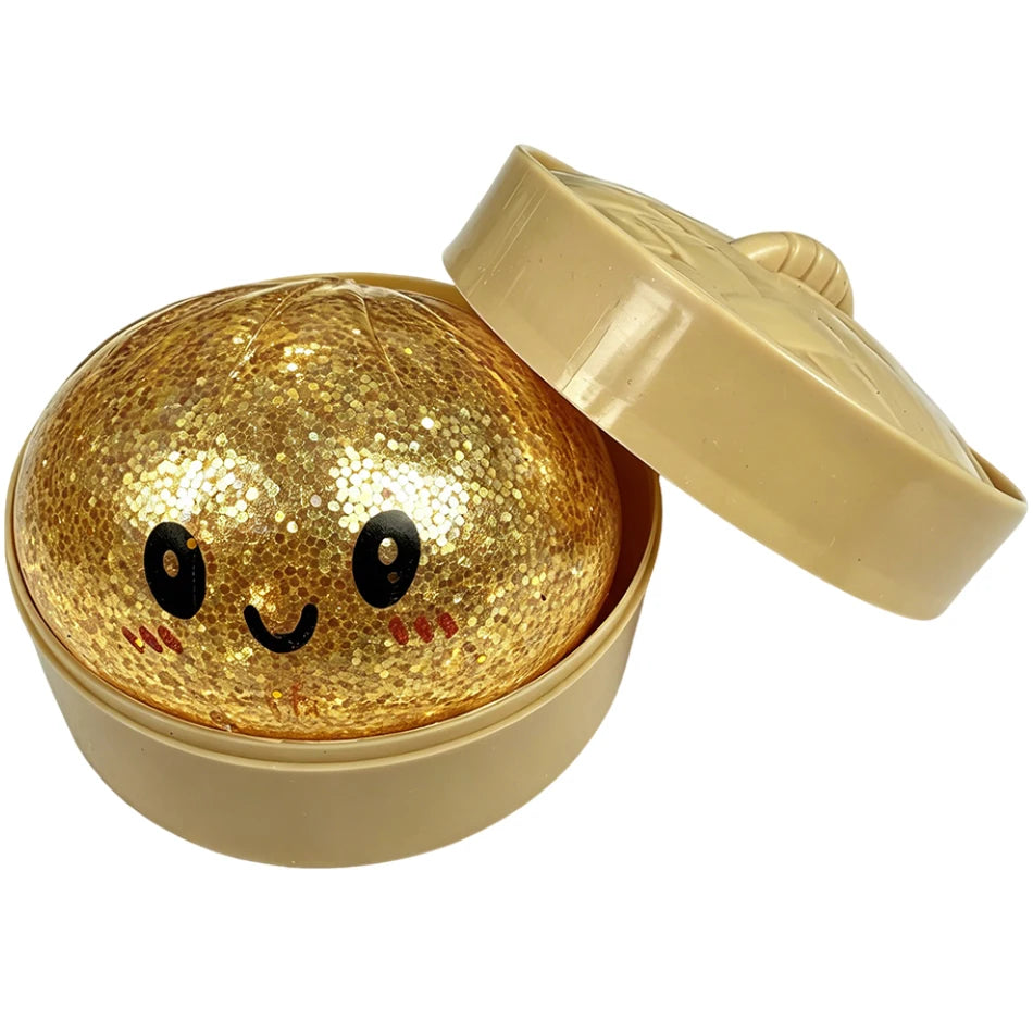 Dumpling stress relief toy, soft and cute, realistic, super soft slow rebound squishy toy, venting gadget for adults and student