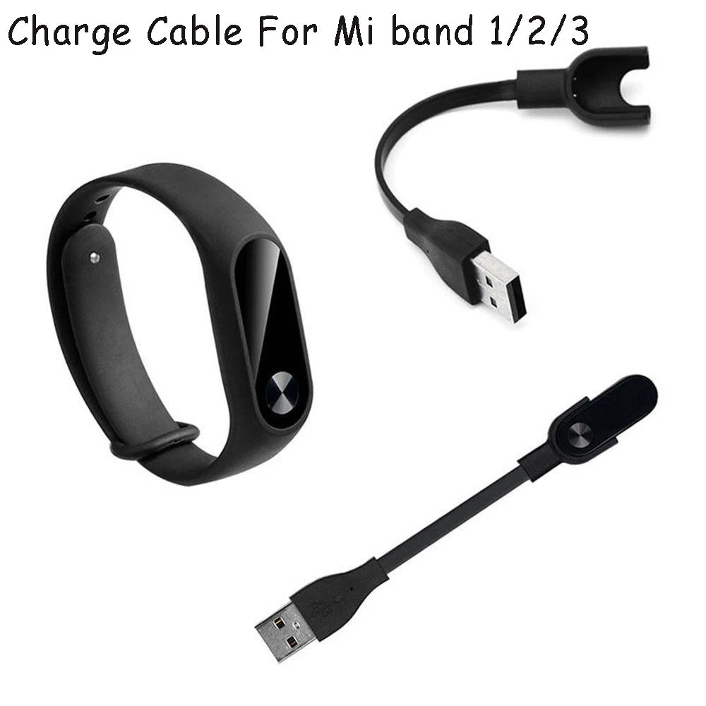 Tracker Replacement Adapter USB Charging Cable Smart Band Charger Cord For Xiaomi Mi Band 1|Xiaomi Mi Band 2|Xiaomi Mi Band 3