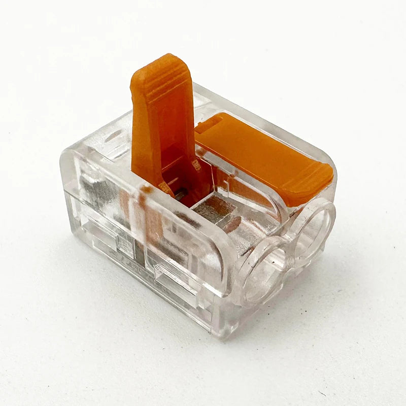 Terminal 6mm2 orange transparent Mini Quick connector replacement tape universal compact home wiring terminal