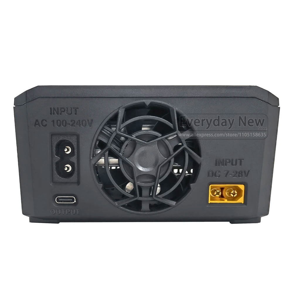 US ToolkitRC M6DAC V2 Charger 1-6S Intelligent Balance 2CH AC/DC Toy Model Vehicle, Vessel, Drone Lithium Battery FPV