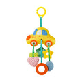 Car Seat Stroller Toys for Babies 0-6 Months Crab Baby Infant Newborn Stroller Toys with Beep Mirror Small Bell Baby Teether