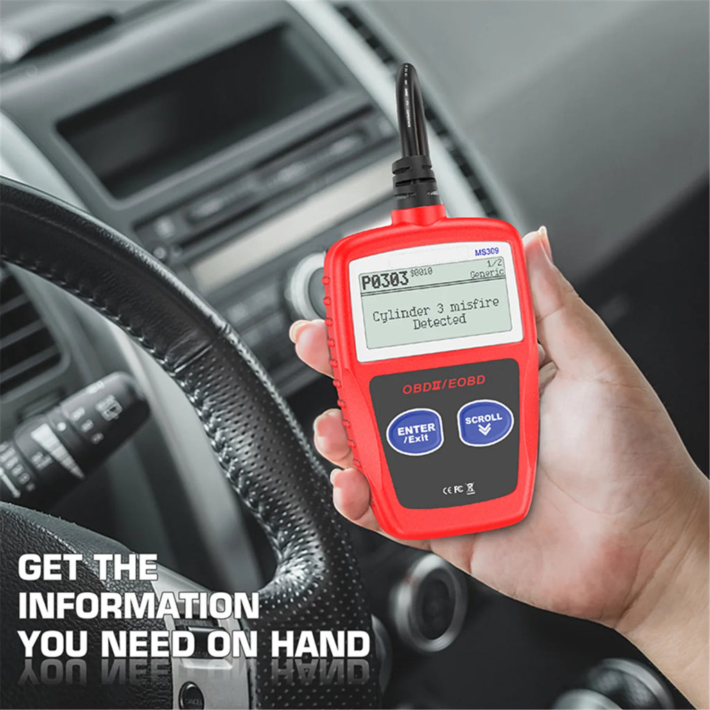 Car Fault Code Reader Automotive OBD OBD2 Scanner Code Reader Car Check Accurate Engine Fault CAN Diagnostic Tool