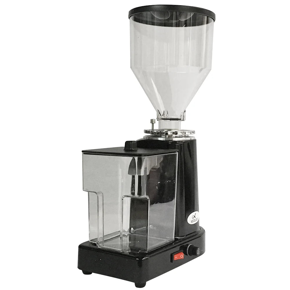 XEOLEO Electric Coffee Grinder 200W Espresso Machine Coffee Bean Miller 60mm Flat Burr Grinder Espresso Maker 20 Steps