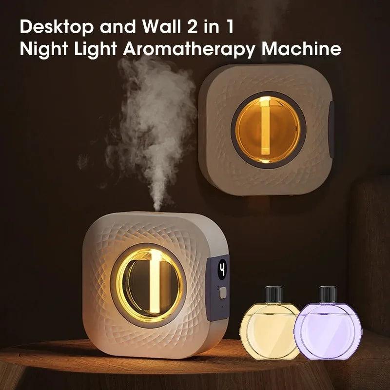 Automatic Aromatherapy Machine Mini Diffused Aromatherapy Machine Portable Fragrance Sprayer Air Freshener Hilton Lavender Oil