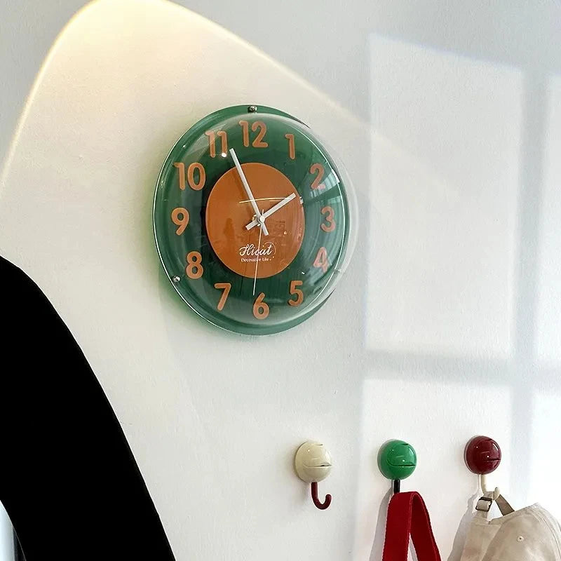 Dream Colorful Bubble Desk Clock Mute Online Celebrity Bedroom Table Clock Home Decorative Wall Hanging Clocks Watch