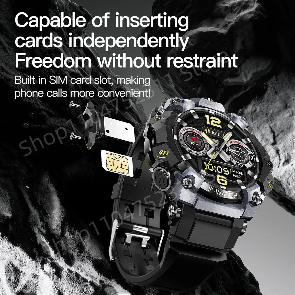 Q668 Smartwatch Android 10.0 Smart Watch With 1.95 inch Amoled HD Screen inset 4g/5g Sim Card GPS WIFI IP68 Waterproof 512GB