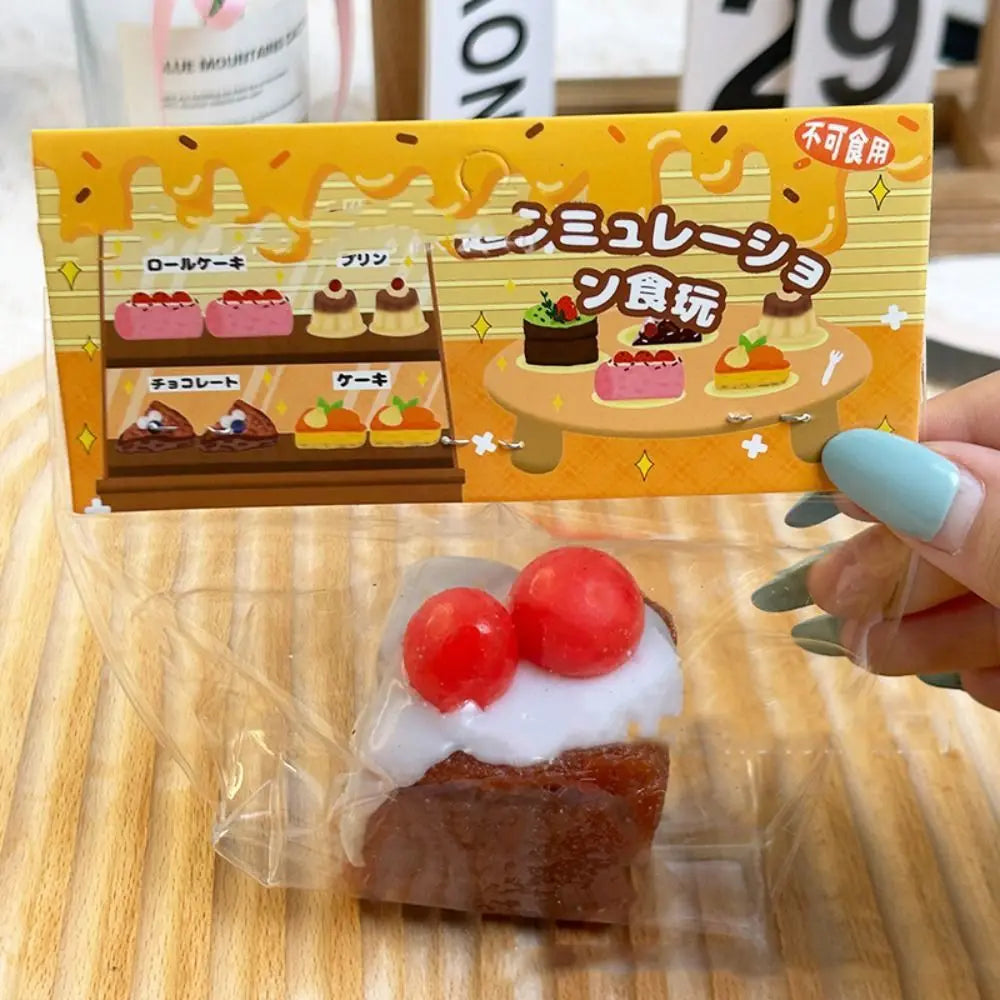 Squishy Cake Food Stress Relief Toys Soft Fidget Toy Kid Girl Super Shapeable Pinch Toy Cute Party Decor For Christmas Halloween