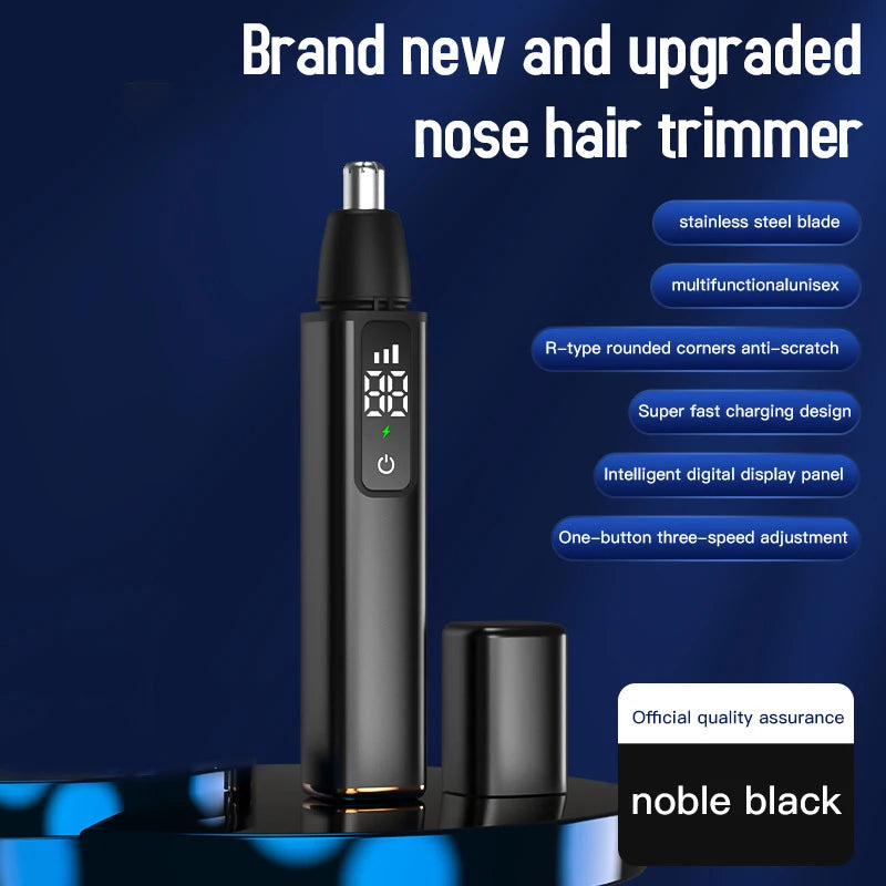 Electric Nose Hair Trimmer High Speed Motor Hair Remover Lips Eyebrows Razor Portable Clipper Trimmer For Men and Women