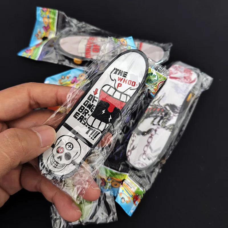 6PCS Finger Skatebords Fingerboard Small Toys For Boys Girls Birthday Party Favors Cool Gadgets Classroom Exchange Gifts