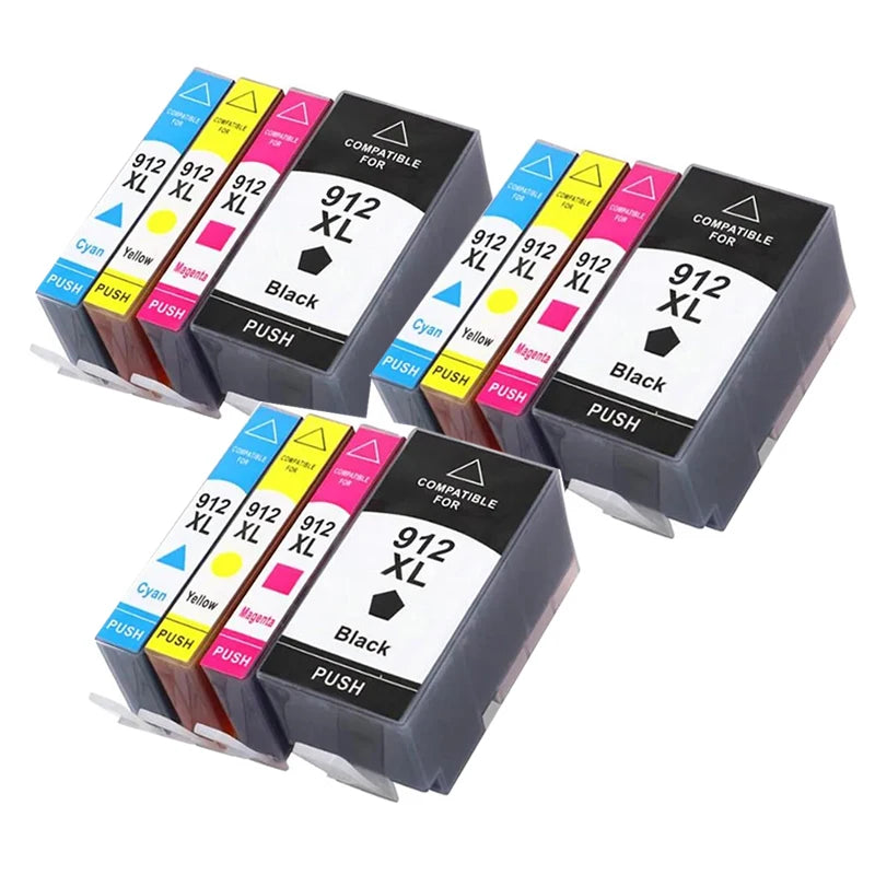 912XL 912 Compatible Ink Cartridge For HP OfficeJet 8010 8012 8013 8014 8015 8017 8018 8020 8022 8023 8024 8025 8026 8028 8035