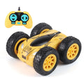 2.4G 4wd Mini Rc Stunt Car High Speed Drift Buggy Double-sided Remote Control Cars 360° Flip Kids Robot Boy Toy