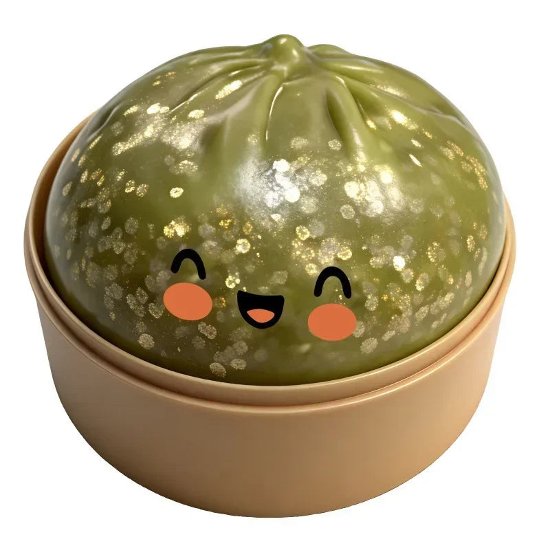 Dumpling Toy Adorable Playful Design Release Pressure Relieve Anxiety Enhance Happiness Decompression Toys Ornaments