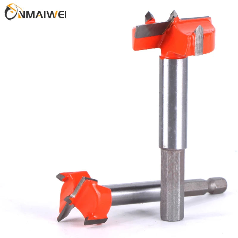 15-60mm Carbide Tipped Forstner Bit Set Boring Hole Saw Cutter Woodworking Drill Bits Set for Wood Plastic Plywood Tools