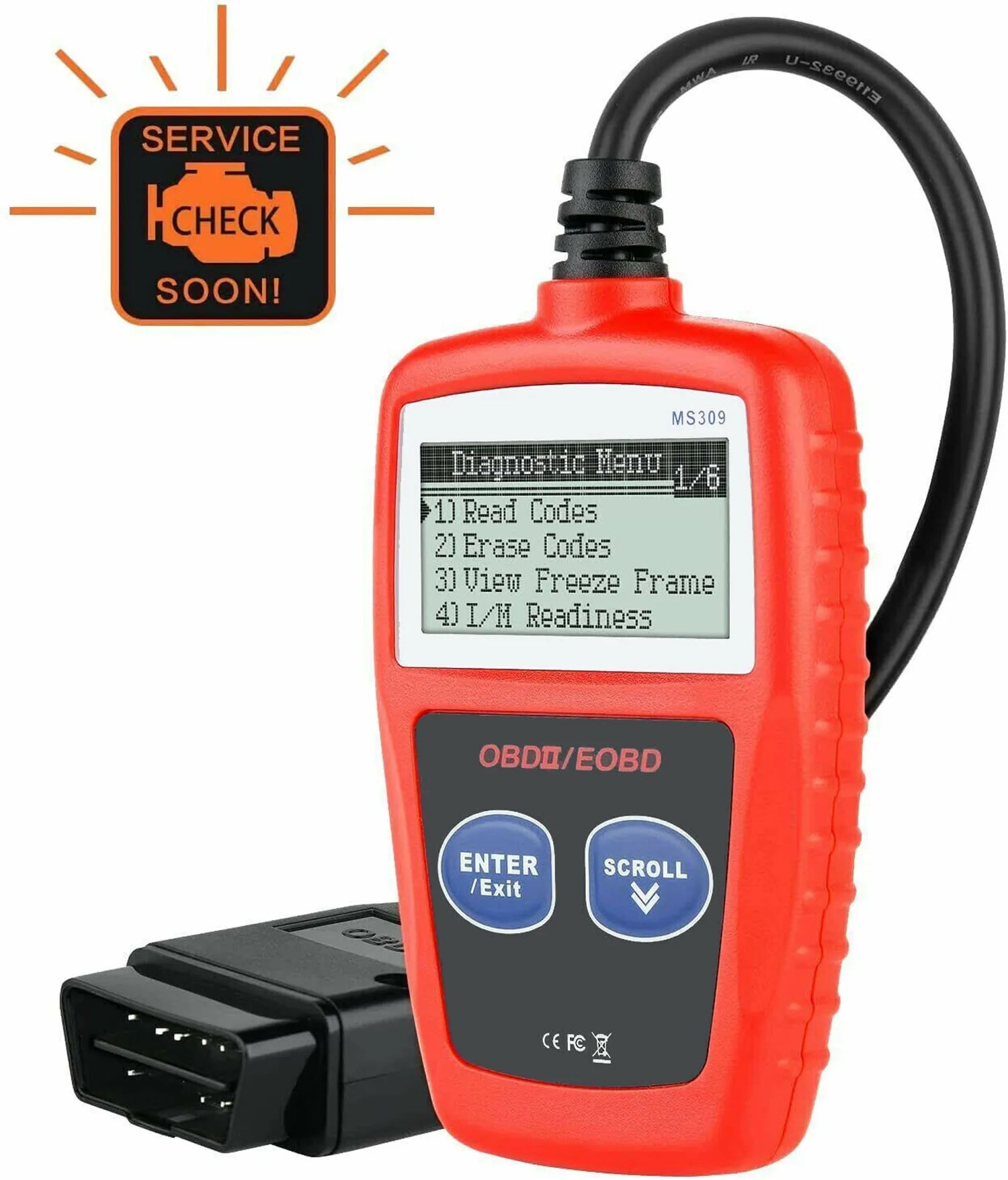 Car Fault Code Reader Automotive OBD OBD2 Scanner Code Reader Car Check Accurate Engine Fault CAN Diagnostic Tool