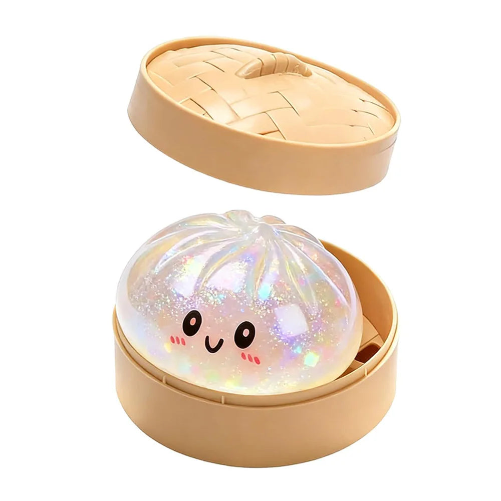 Dumpling Shape Slow Rising Stress Ball Reusable Squeeze Home Decor Festival Birthday Gift 2026 New In Stock