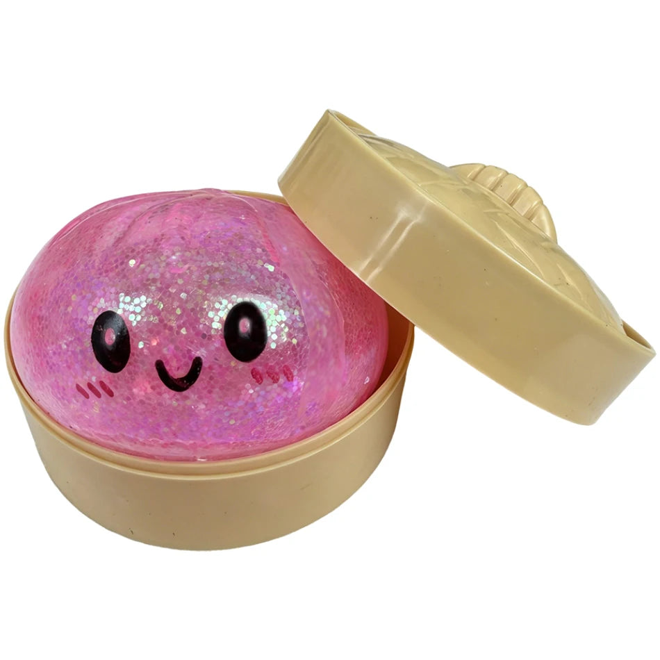 Dumpling stress relief toy, soft and cute, realistic, super soft slow rebound squishy toy, venting gadget for adults and student