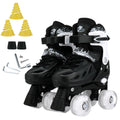 Child Kid Roller Skate Shoes Skating 4-Wheel Sport Protecitve Beginner Roller Shoes Childer Boy Girl Unisex Sport Flash Shoes