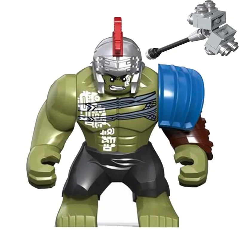 Heros Iron Tony Stark Hulkbuster Gauntlet War Machine Model MK85 Building Block Toys Bricks Gift For Kids