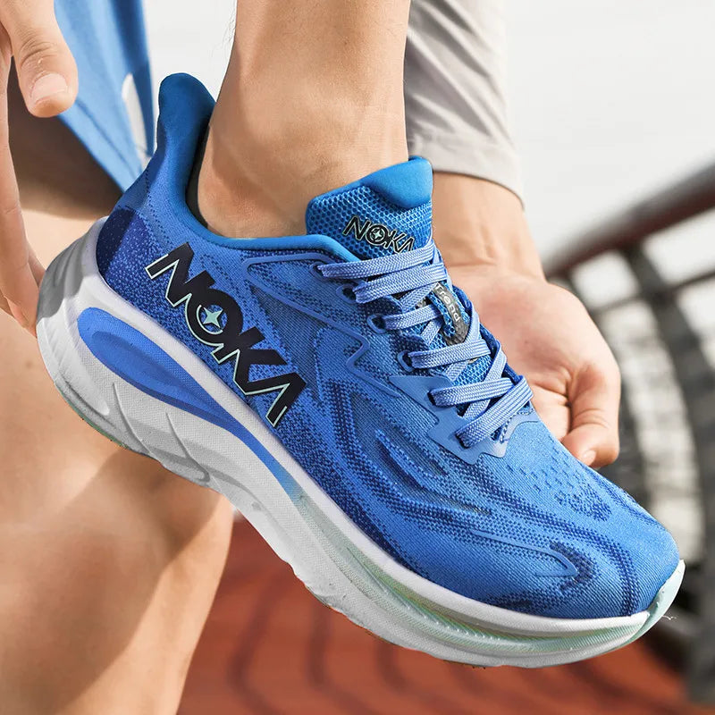 Running Shoes Marathon Speciality Men Sports Breathable Lightweight Men's Comfortable Athletic Nonskid Sneakers