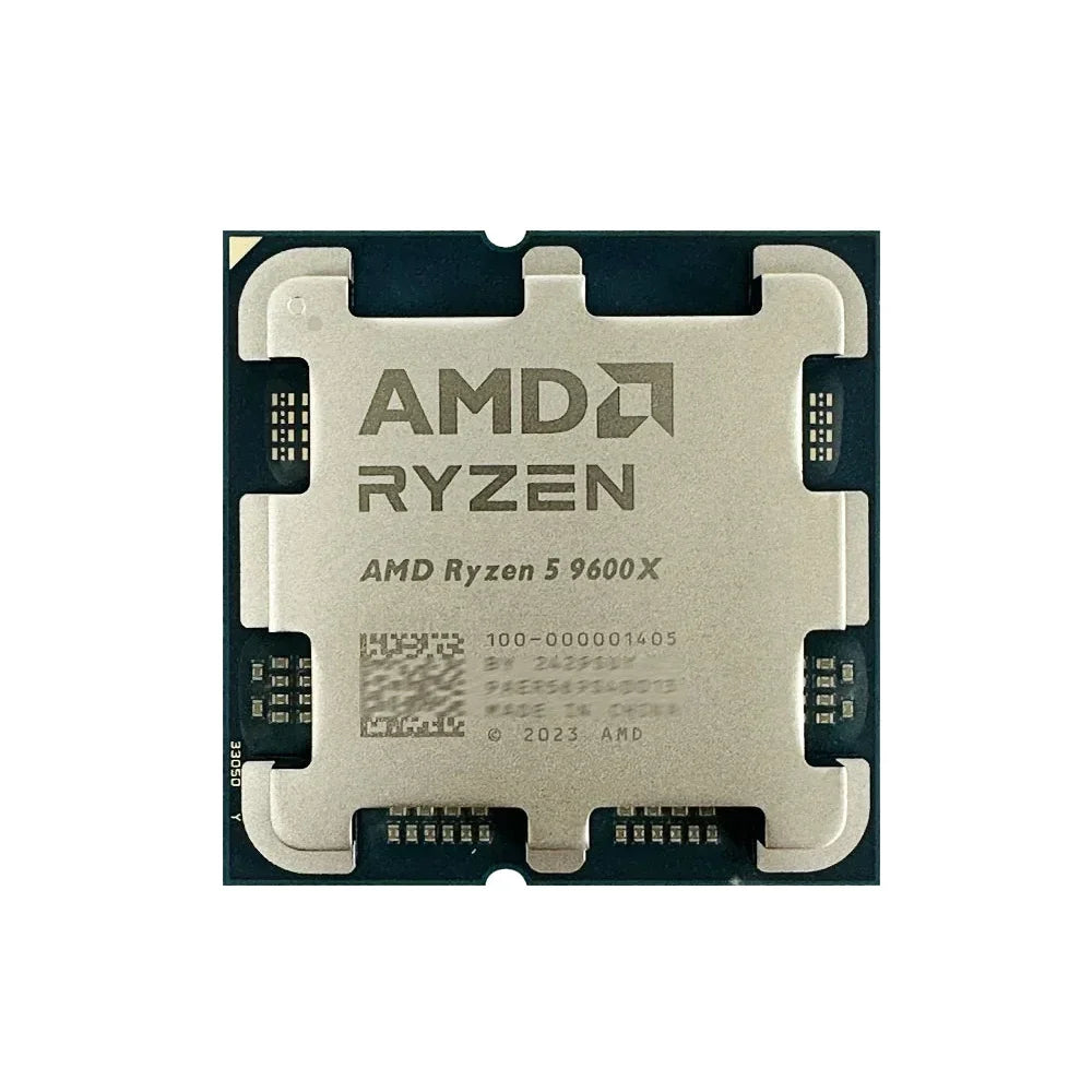 AMD Ryzen 5 9600X 6-Core 12-Thread L3=32M 5.4GHz Gaming Processor 65W 4NM R5 9600X DDR5 Socket AM5 No Fan