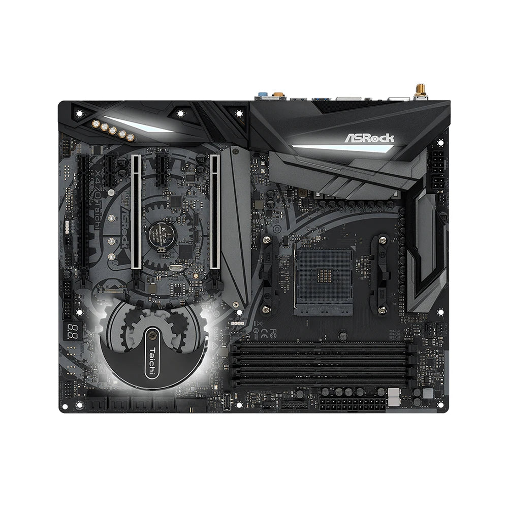 ASRock X470 Taichi Motherboard Supports AMD X470 Ryzen 9 5900X R7 5700X3D R5 5600G CPU 4xDDR4 3466MHz NVME M.2 AM4 Mainboard