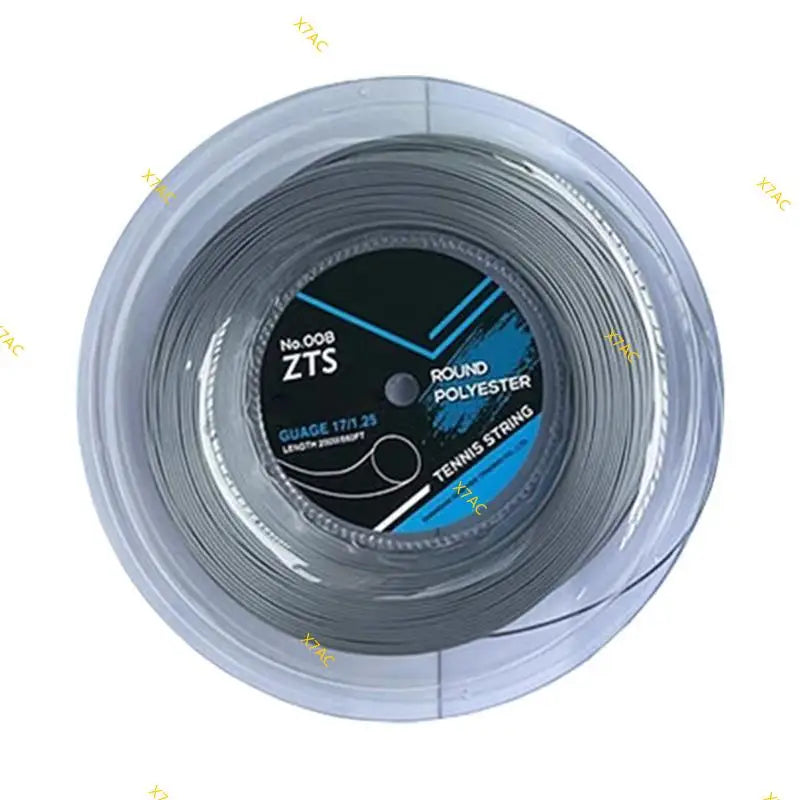 X7AC High Quality Polyester Tennis String Durability Smooth Round Tennis Strings for Improved Ball Speed and Spin