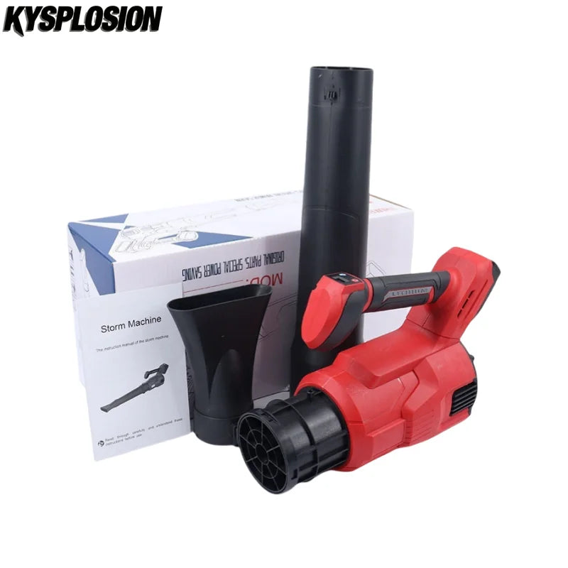 Cordless High Powerful Electric Air Blower Adjustable Efficient Leaf Snow Dust Cleaning Blower Tool For Milwaukee M18 Battery