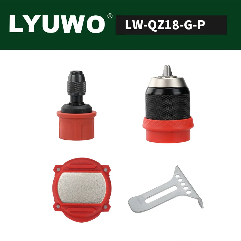 LYUWO Brushless Cordless Electric Screwdriver Kit with Fast-Charging Battery,LED Work Light&Ergonomic Grip(Drill/Driver 2-in-1)