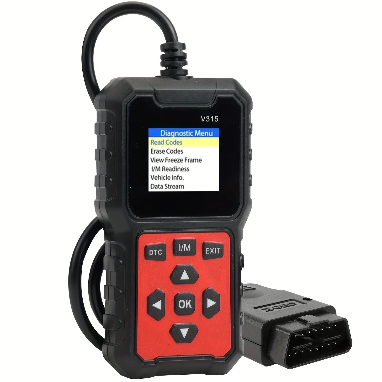 Car Diagnostic Scanner [V315]-10-Second Fault Code Reader, Suitable for 99% of Vehicles (Obd2/Eobd Compatible), Suitable for DIY Use and Professional Mechanics.