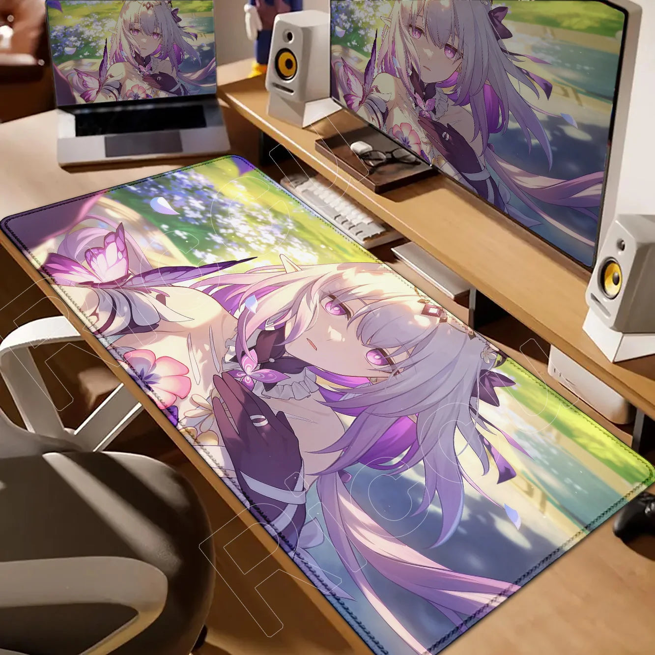 Castorice Evernight Cyrene Mouse Pad Honkai Star Rail Large Mousepad Computer Keyboard XXL Anime Pc Gaming Accessories Desk Mat