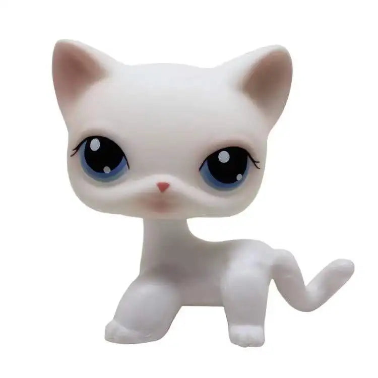 New Rare Lps Pet Shop Toys Shorthair Cat Cute Tiger Cat Lps Action Classic Gifts Children's Gifts