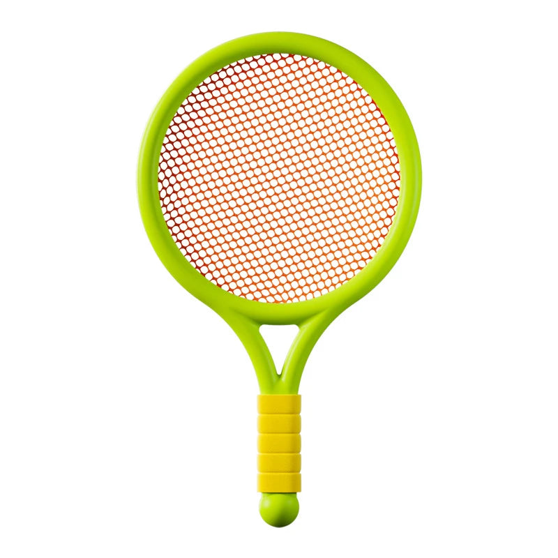 Elastic Tennis Racket For Kids 3-5 Years Old Parent Child Interactive Indoor Outdoor Sports Toy Badminton Entertainment Racket