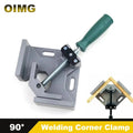 Right Angle Clamp Picture Frame Corner Clamp with Adjustable Aluminum Alloy Swing Jaw Quick Grip Bar Clamps Woodworking Tool