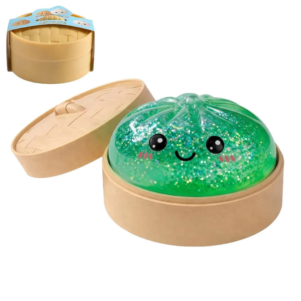 Dumpling Shape Slow Rising Stress Ball Reusable Squeeze Home Decor Festival Birthday Gift 2026 New In Stock