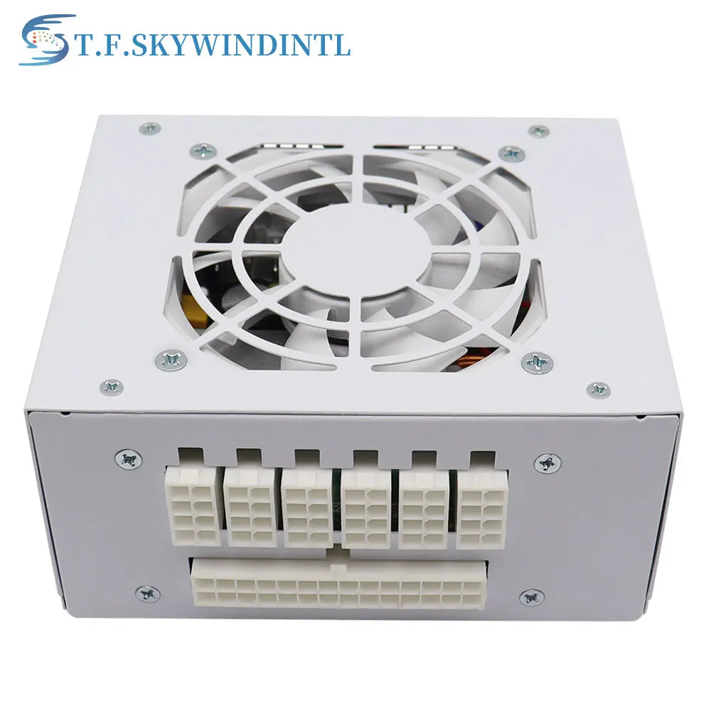 SFX 500W Fully Modular Power Supply 500W White 20+ 4Pin Power source for PC Gaming Desktop Mini ITX Case Small Computer Case
