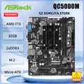 ASRock QC5000M motherboard Integrated AMD Radeon HD 8330 Graphics AMD FT3 Kabini A4-5050/5000 Quad-Core APU DDR3 32GB M-ATX