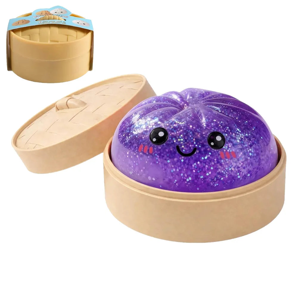Dumpling Shape Slow Rising Stress Ball Reusable Squeeze Home Decor Festival Birthday Gift 2026 New In Stock