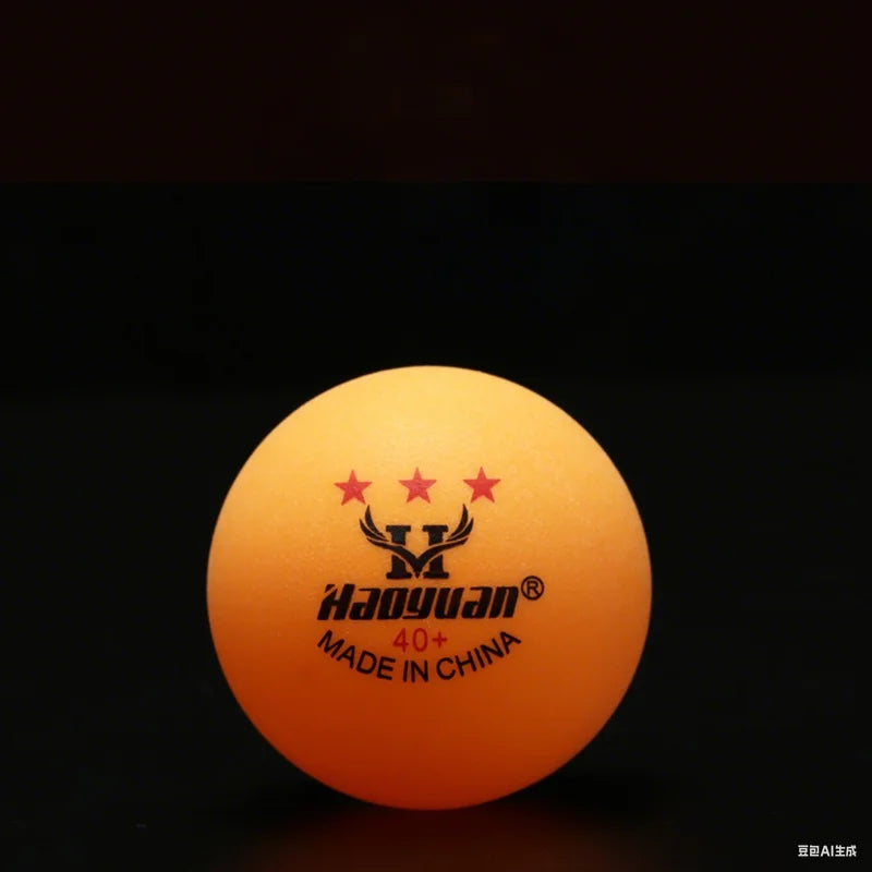 ABS New Material Barrel Pack of 60 Table Tennis Balls, 40+Mm Training Durable Table Tennis Ball