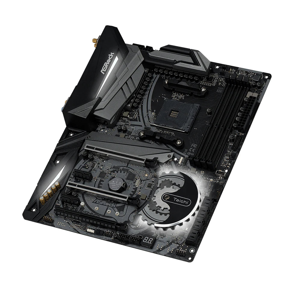 ASRock X470 Taichi Motherboard Supports AMD X470 Ryzen 9 5900X R7 5700X3D R5 5600G CPU 4xDDR4 3466MHz NVME M.2 AM4 Mainboard
