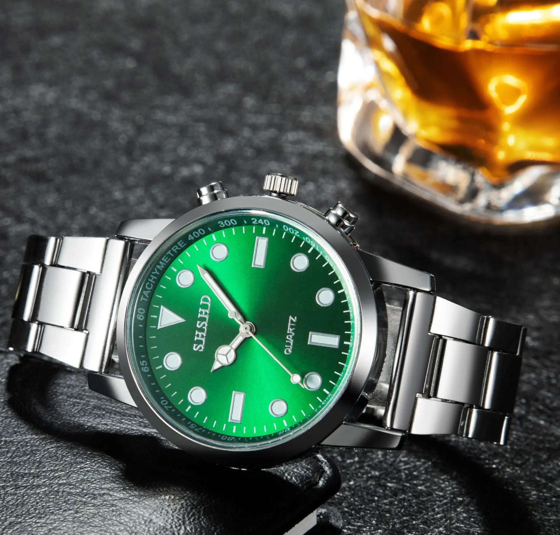 Luxury Wrist Watches for Man Fashion Analog Quartz Watch Stainless Steel Strap Male Watch Casual Digital Bracele Watch