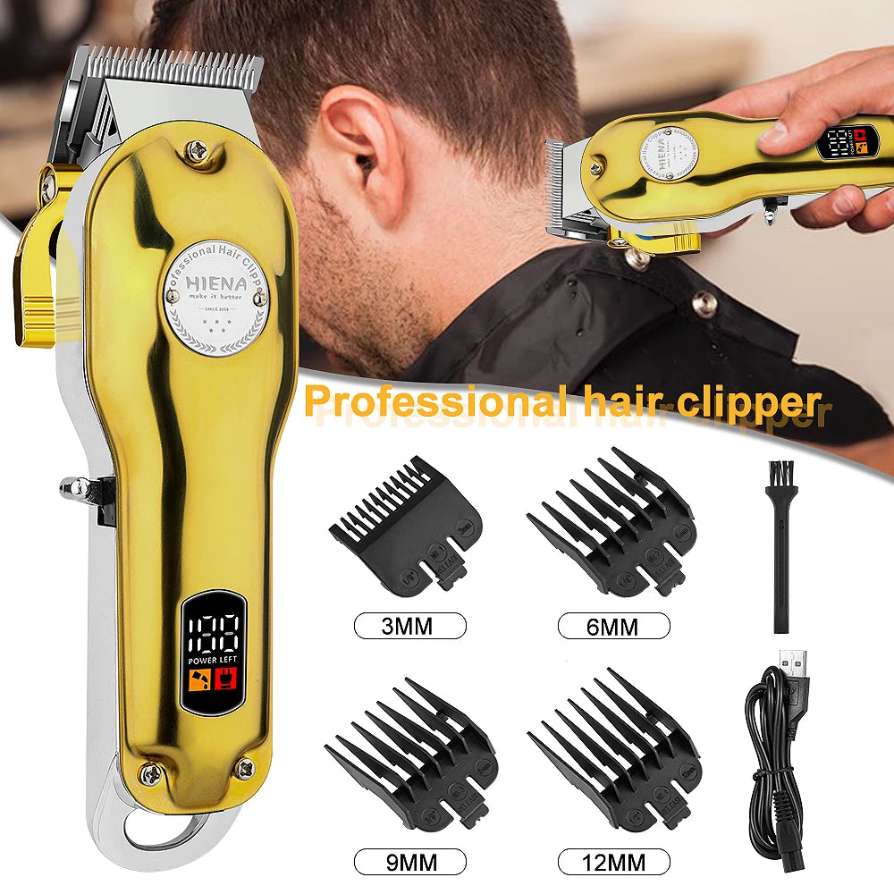 hyn-201Hair cutting machine hair trimmers Retro style Barber shop professional barber machines  for Professional hair clipper