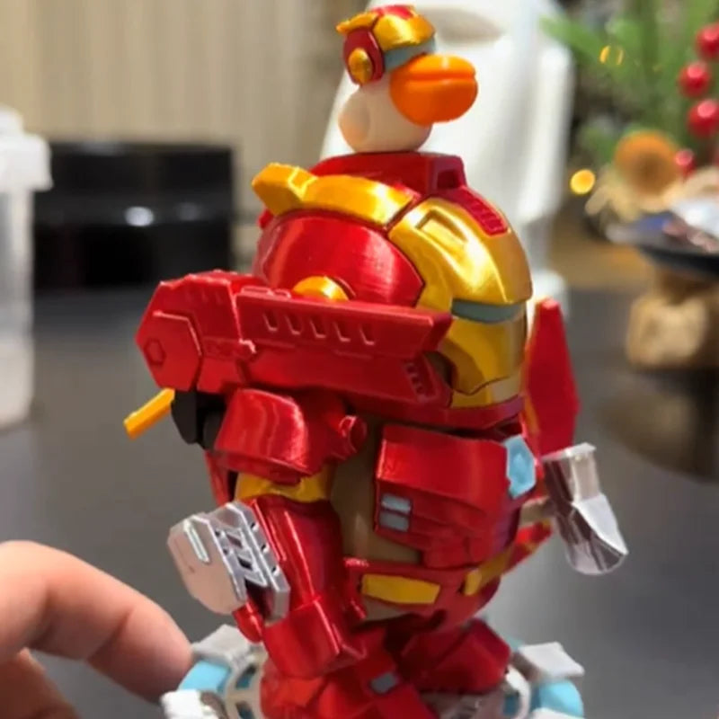 2026 New Capybara Iron Man Magnetic Suit 3d Printed Handmade Collectible Figurine Model Toy Kids Gift Decor Color Box