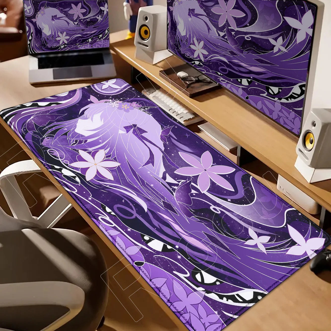 Castorice Evernight Cyrene Mouse Pad Honkai Star Rail Large Mousepad Computer Keyboard XXL Anime Pc Gaming Accessories Desk Mat