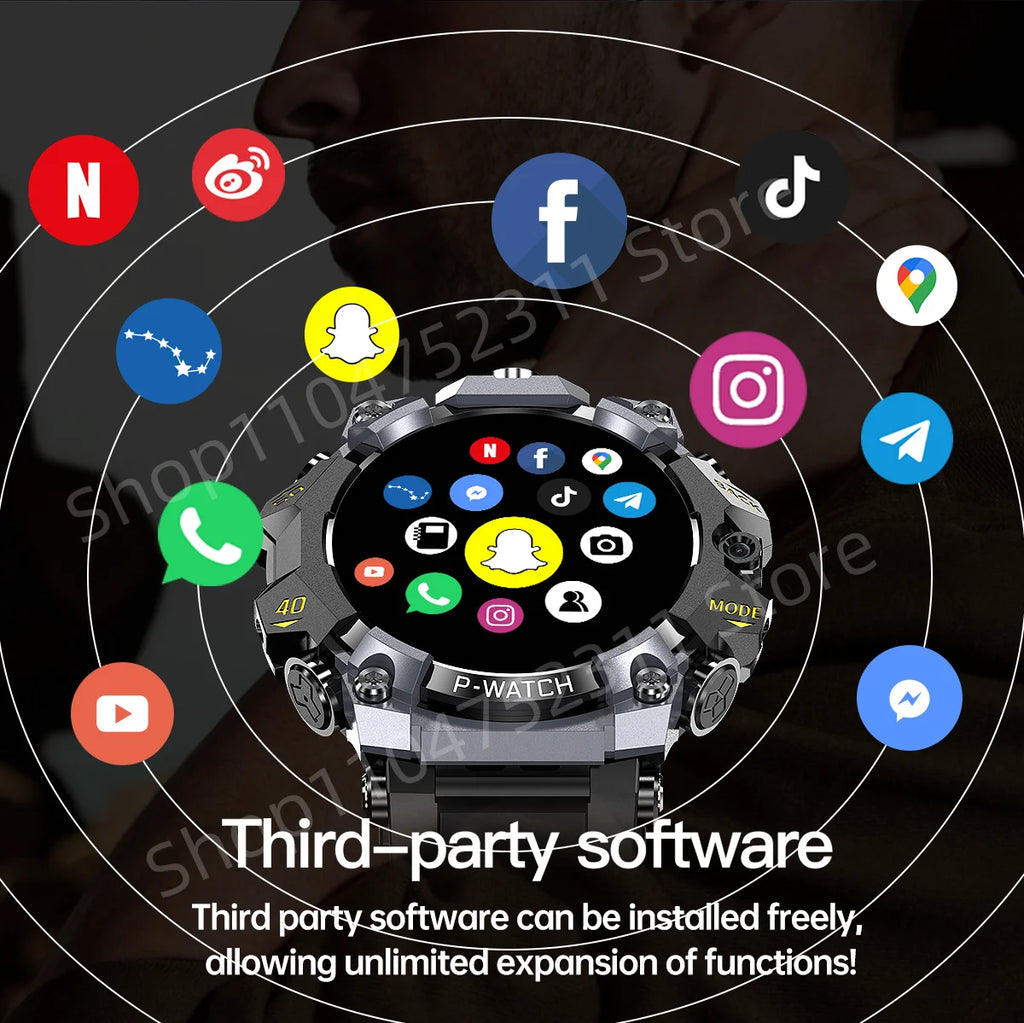 Q668 Smartwatch Android 10.0 Smart Watch With 1.95 inch Amoled HD Screen inset 4g/5g Sim Card GPS WIFI IP68 Waterproof 512GB