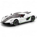1:24 Jesko Absolut Supercar Alloy Metal Diecast Model Car Auto Accessories Store Central Control Screen Interior Ornaments Gifts
