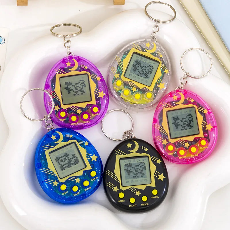 Pet machine, feeding elf, handheld electronic pet machine, nostalgic game machine, childhood toys for boys and girls, gifts