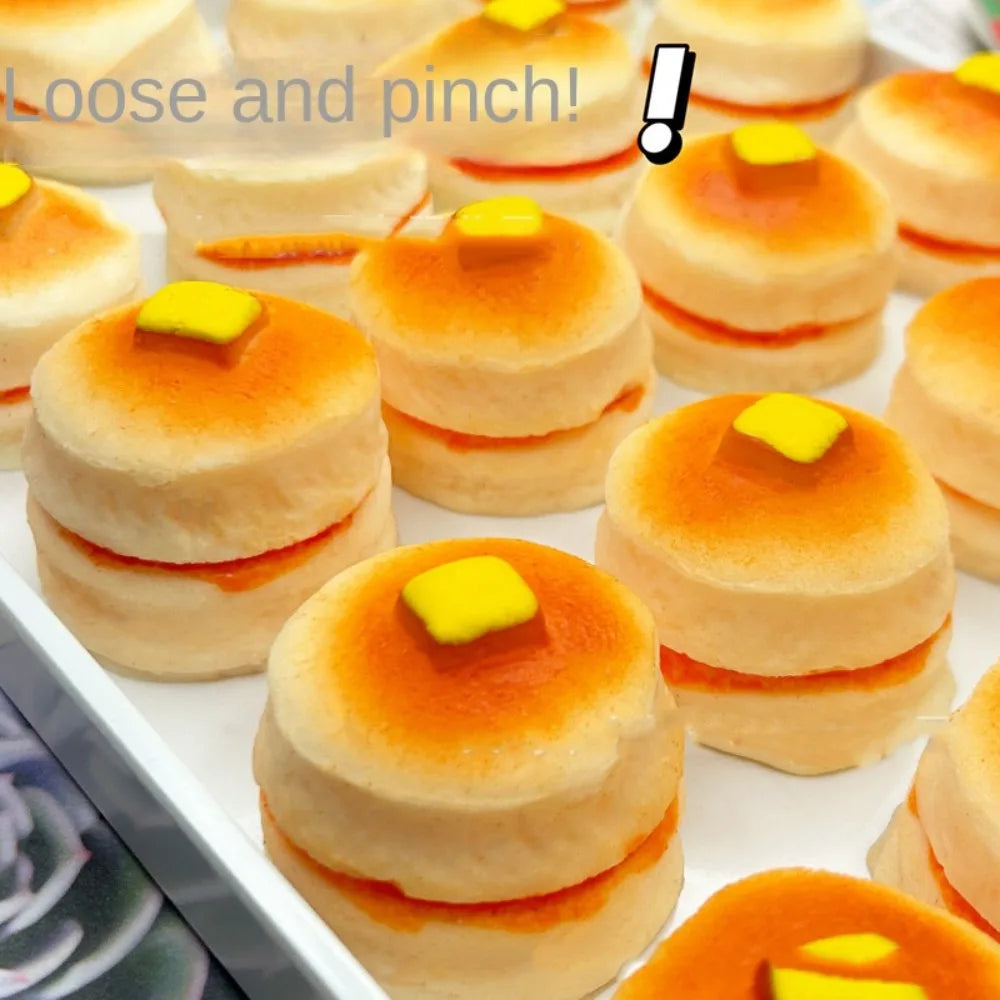 Squishy Cake Food Stress Relief Toys Soft Fidget Toy Kid Girl Super Shapeable Pinch Toy Cute Party Decor For Christmas Halloween