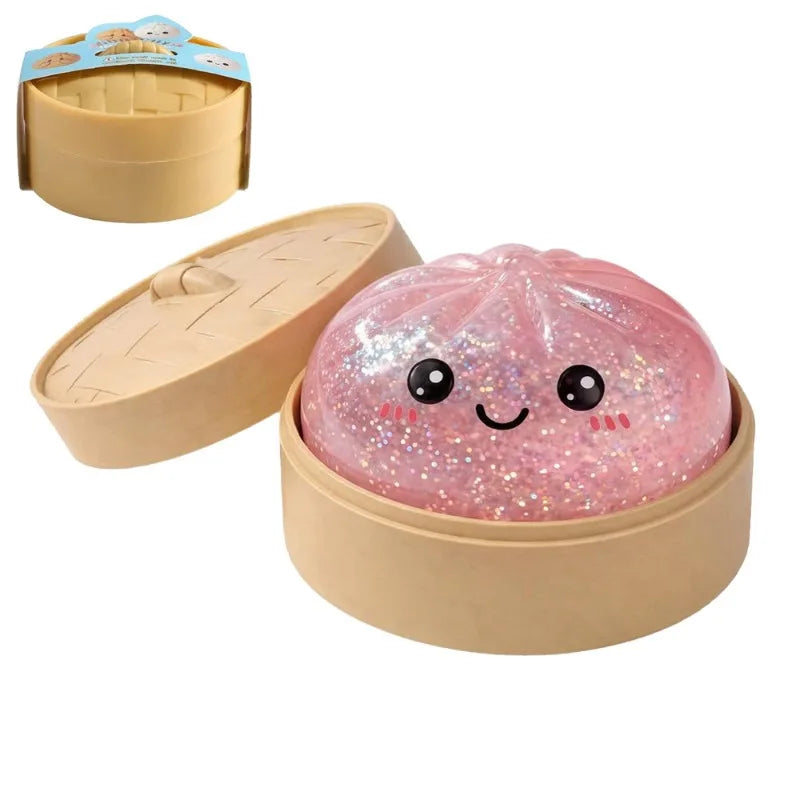 Dumpling Shape Slow Rising Stress Ball Reusable Squeeze Home Decor Festival Birthday Gift 2026 New In Stock